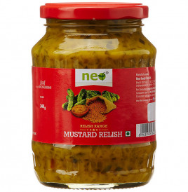 Neo Mustard Relish (Relish Range)   Glass Jar  340 grams